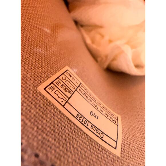 Crocs Men's Santa Cruz Slip On Loafers Gray Casual Shoes Size 9 - Picture 8 of 9